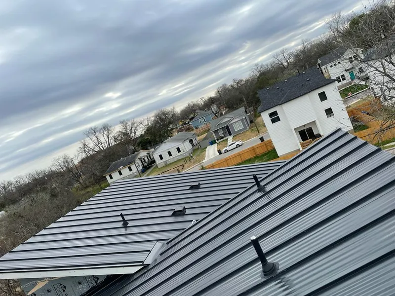 Standing seam metal roof panels with vents for Skylight Repair in Attalla